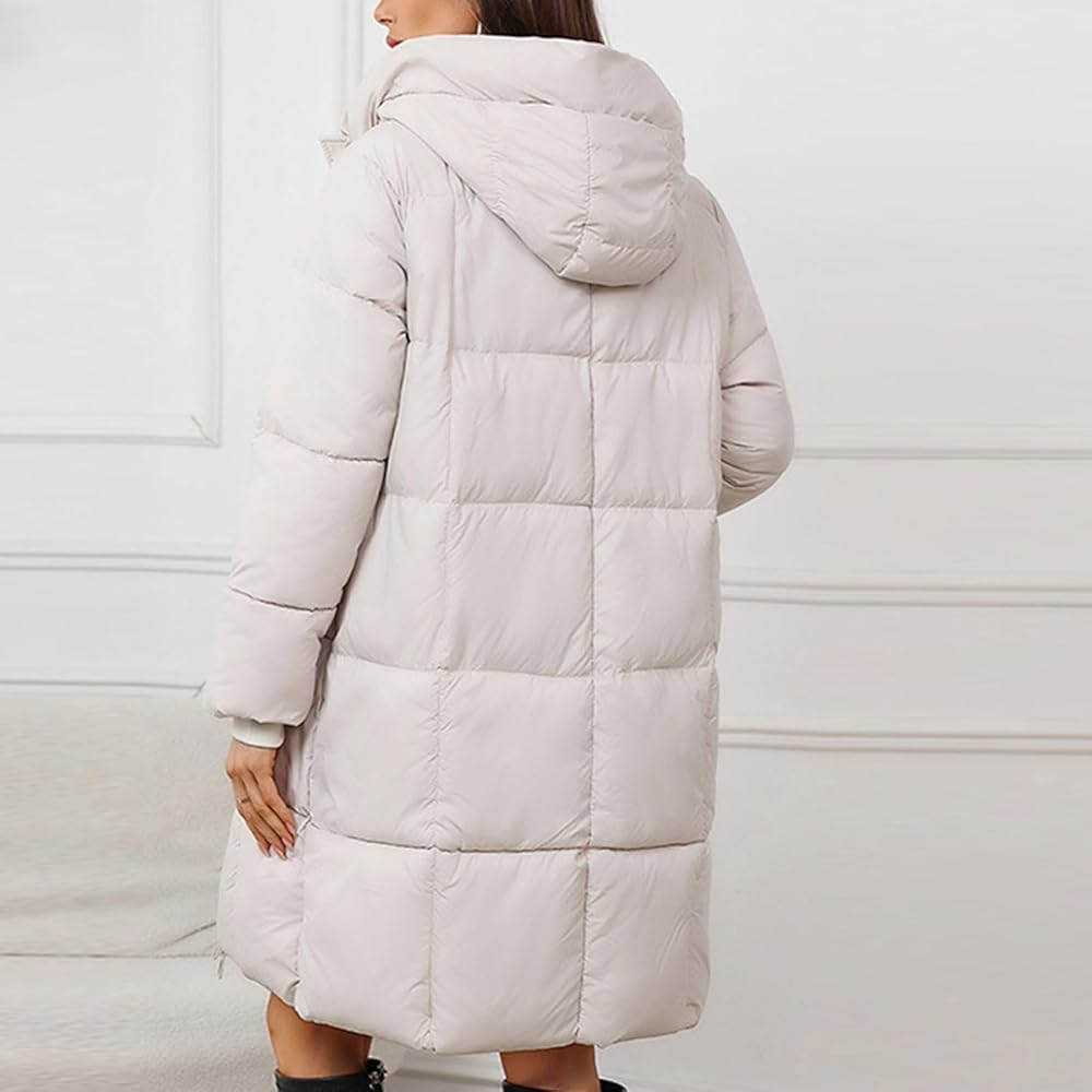 Amazon.com: Juebong Winter Puffer Jacket for Women Knee
